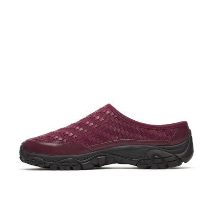 Unisex Moab 2 Slide Leather Woven 1TRL Casual Slip Ons - Merrell Discount