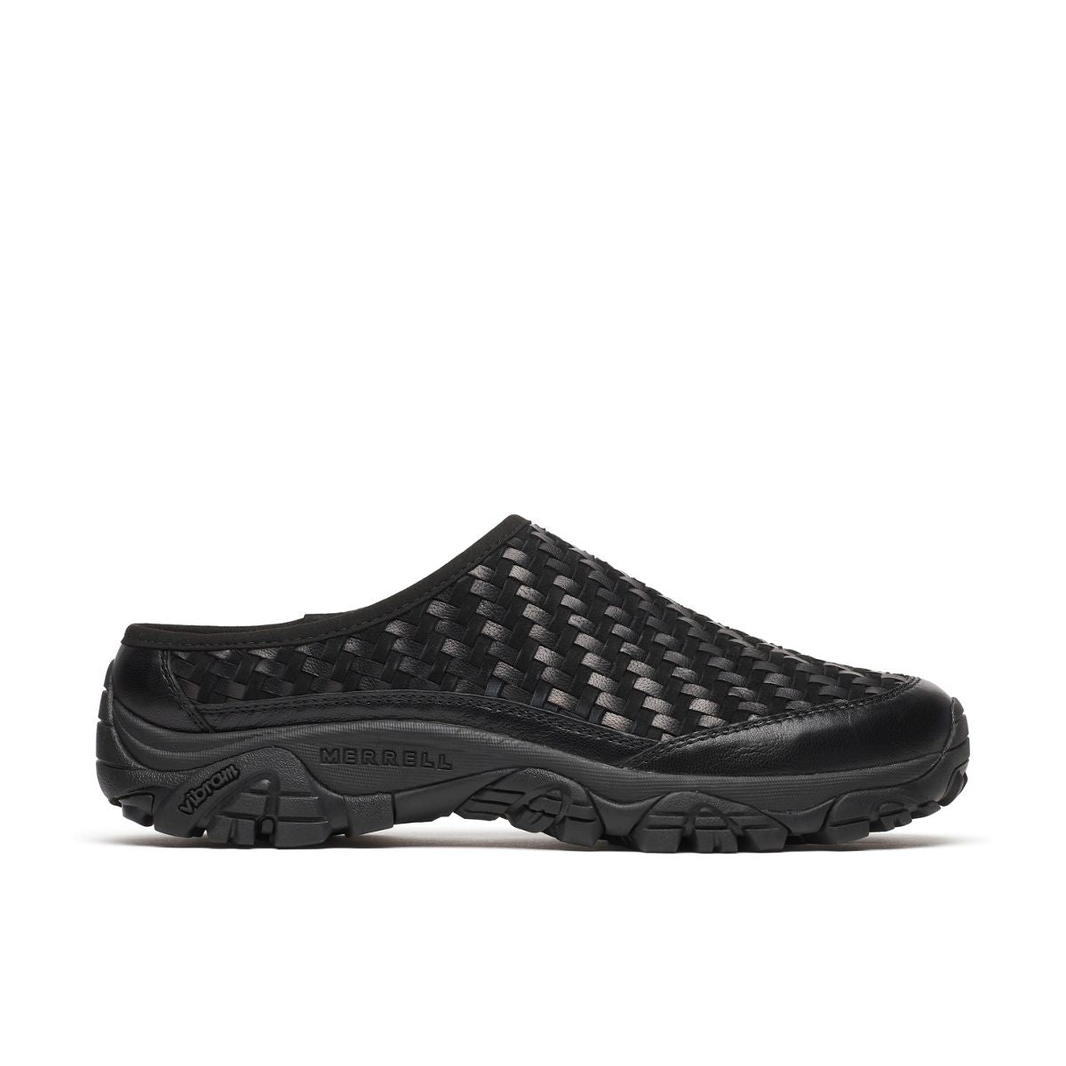 Unisex Moab 2 Slide Leather Woven 1TRL Casual Slip Ons - Merrell Onsale