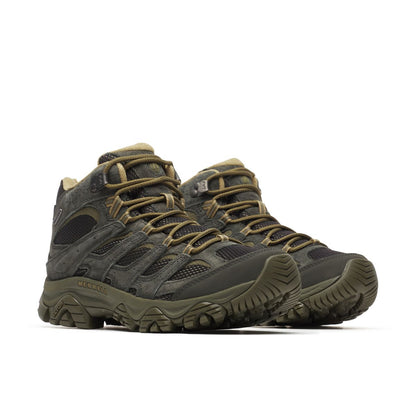 Mens Moab 3 Mid Waterproof Hiking Boots - Merrell Discount