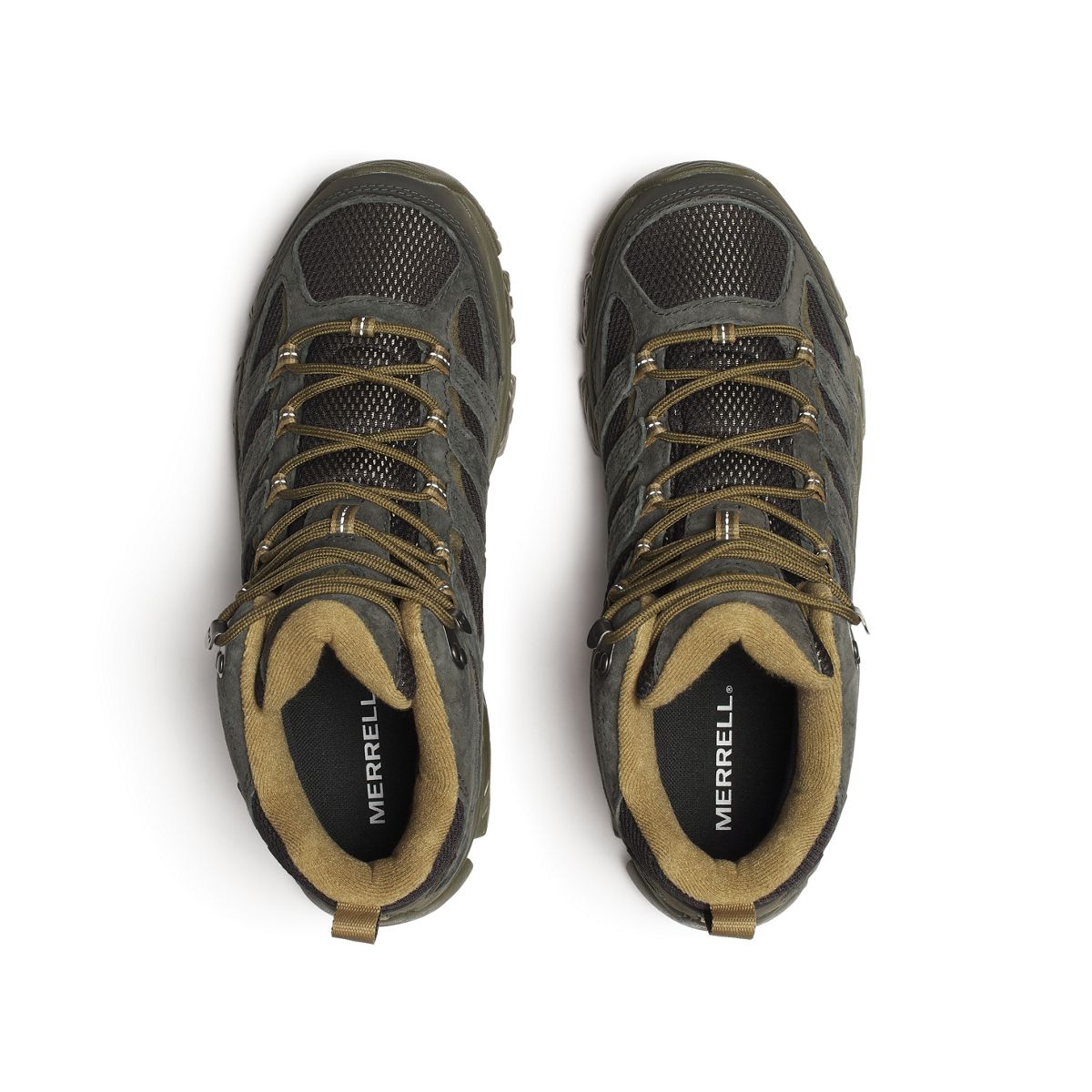 Mens Moab 3 Mid Waterproof Hiking Boots - Merrell Discount