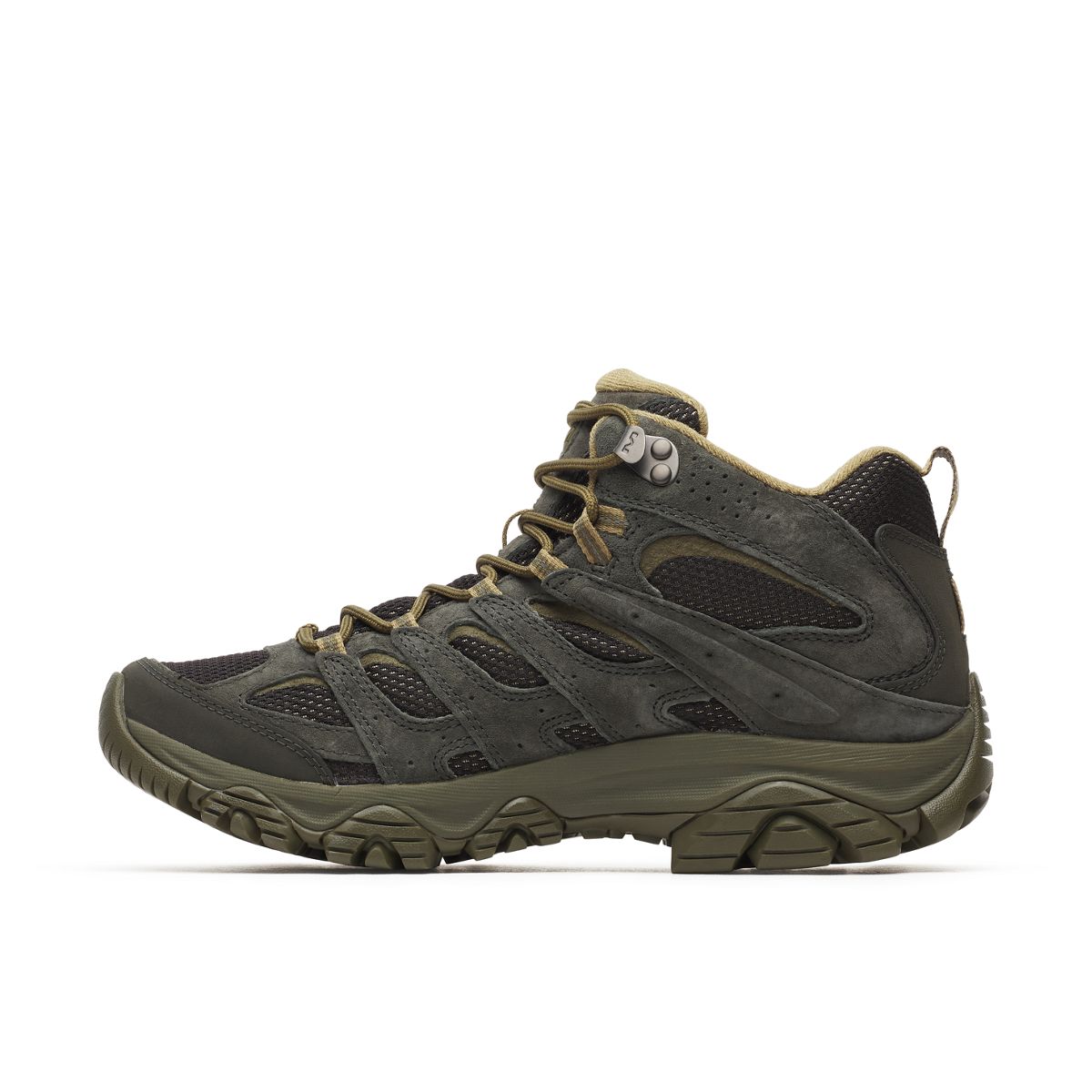 Mens Moab 3 Mid Waterproof Hiking Boots - Merrell Discount