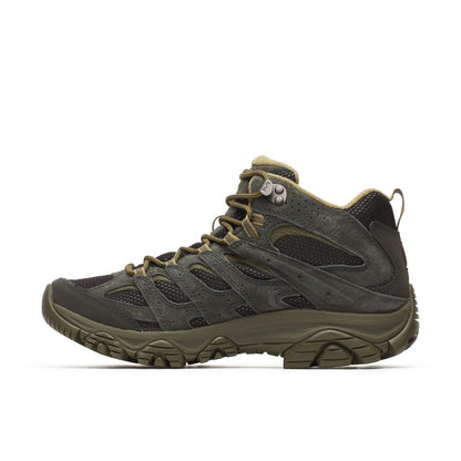 Mens Moab 3 Mid Waterproof Hiking Boots - Merrell Discount