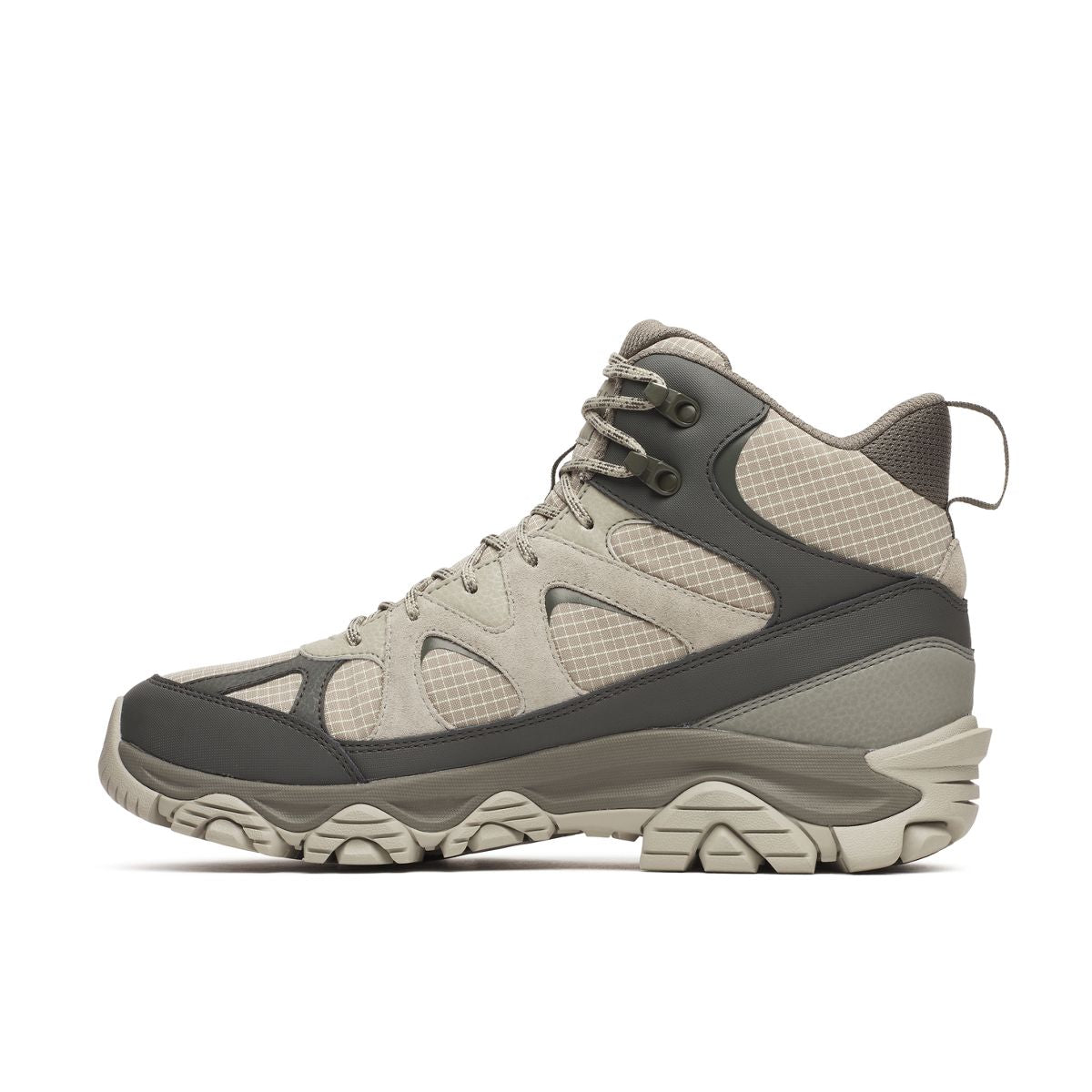 Mens Thermo Snow Grip Mid Waterproof Winter Hiking Boots - Merrell Onsale