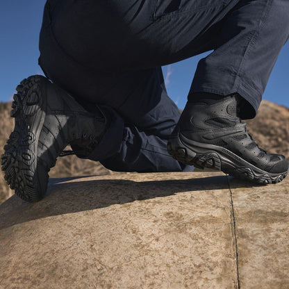 Men - Moab 3 8" Tactical Zip Waterproof Wide Width - Boots - Merrell For Sale