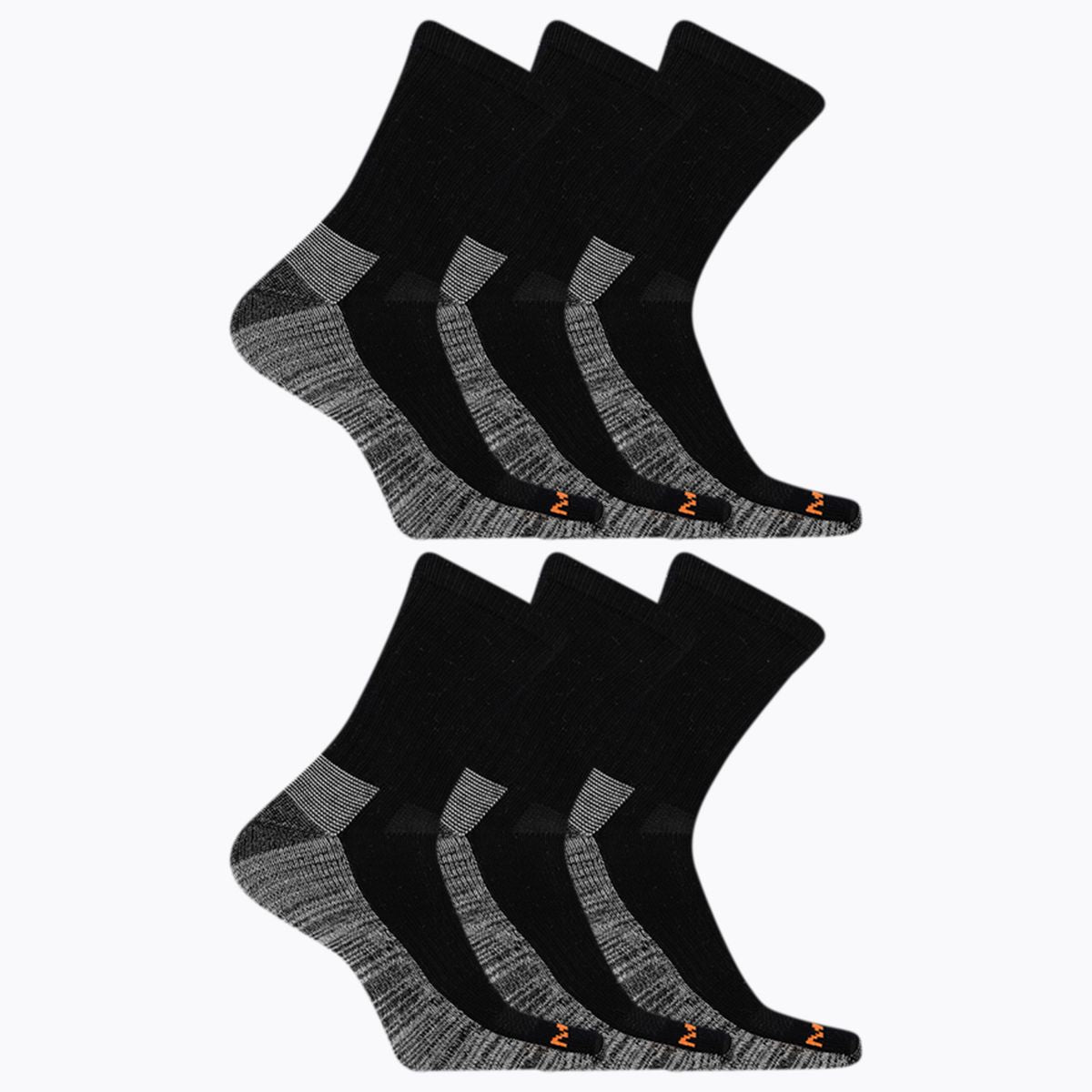 Work Crew Sock 6 Pack - Socks - Merrell On Sale
