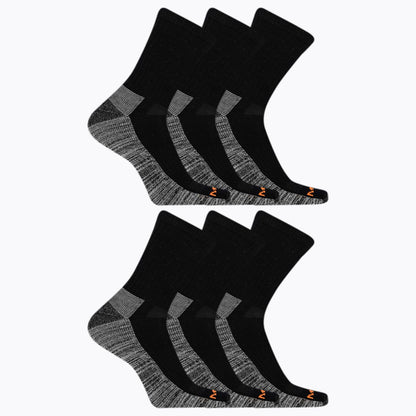 Work Crew Sock 6 Pack - Socks - Merrell On Sale