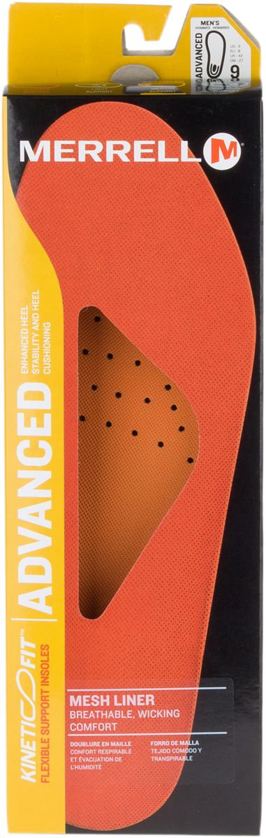 Mens Kinetic Fit Footbed Wide Width Insoles - Merrell US