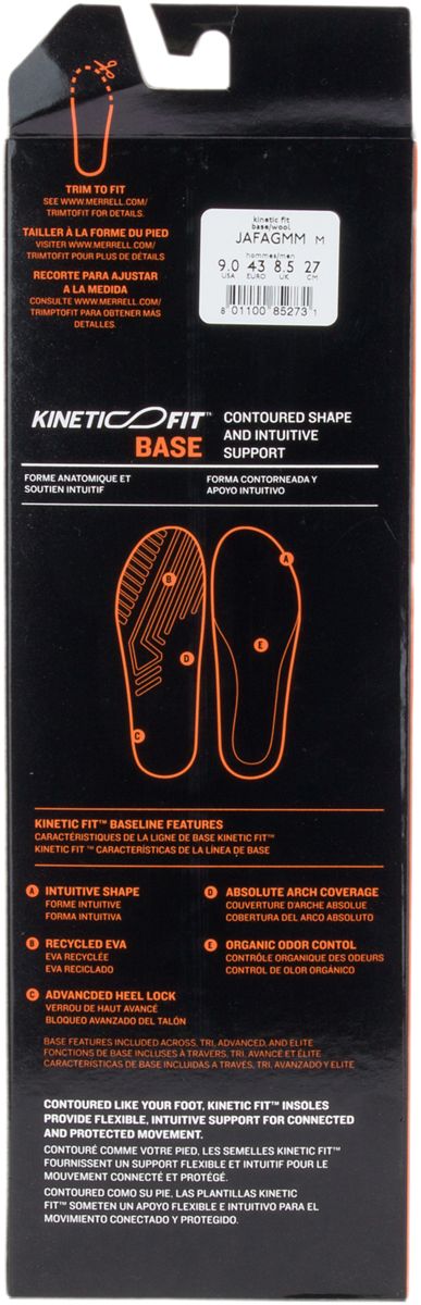 Women - Kinetic Fit™ Base Wide Width - Insoles - Merrell Onsale