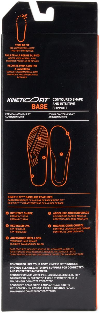 Men - Kinetic Fit™ Base Footbed - Insoles - Merrell For Sale