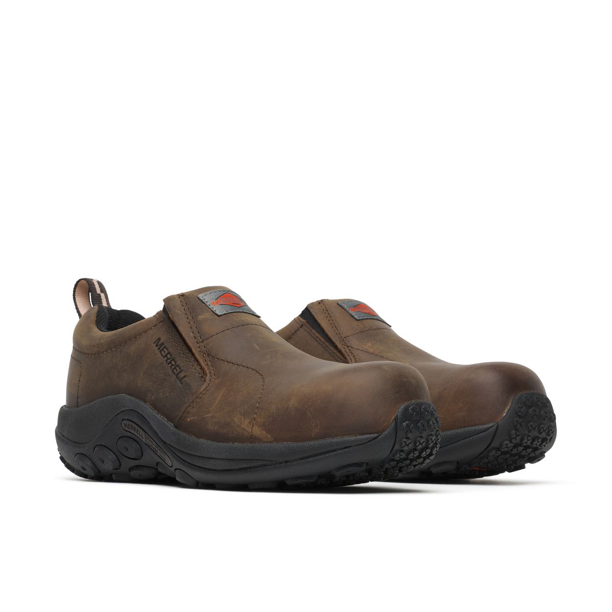 Women Jungle Moc Leather Comp Toe Work Shoe - Merrell Onsale