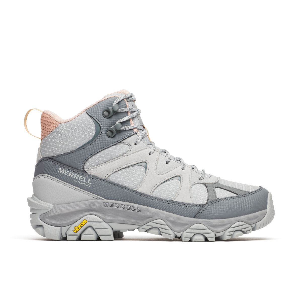 Womens Thermo Snow Grip Mid Waterproof Winter Hiking Boots - Merrell Onsale
