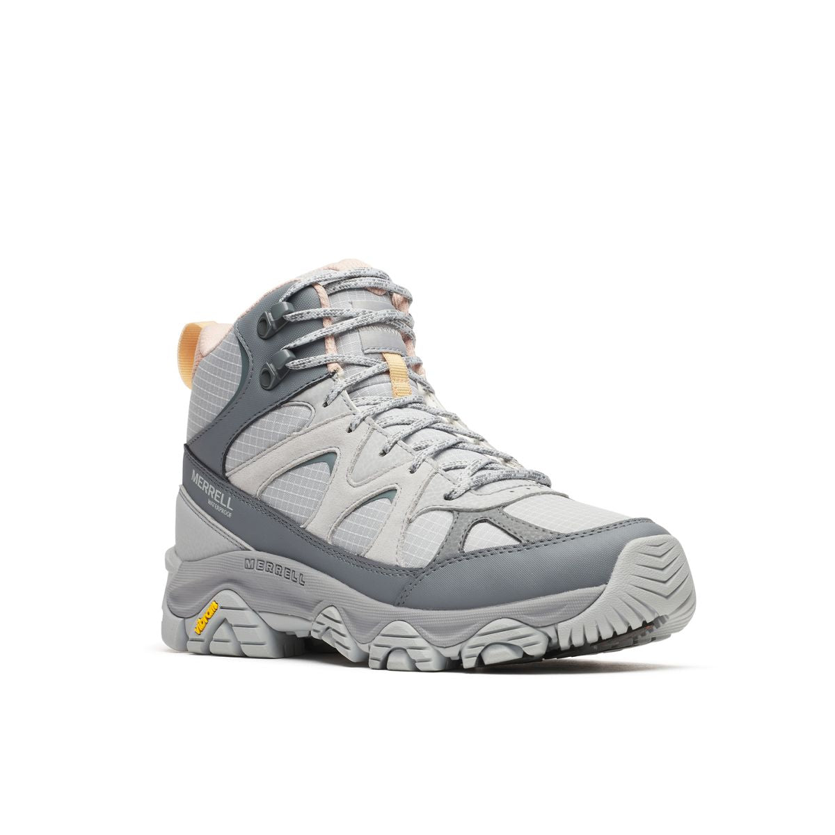 Womens Thermo Snow Grip Mid Waterproof Winter Hiking Boots - Merrell Onsale