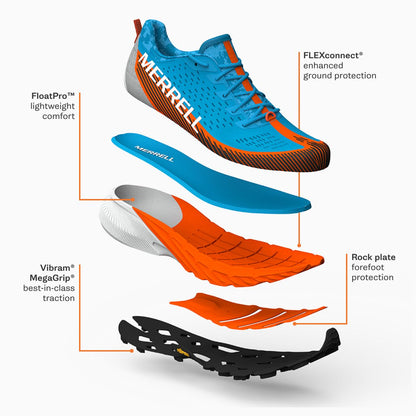 Womens Agility Peak 5 Trail Running Shoes - Merrell On Sale