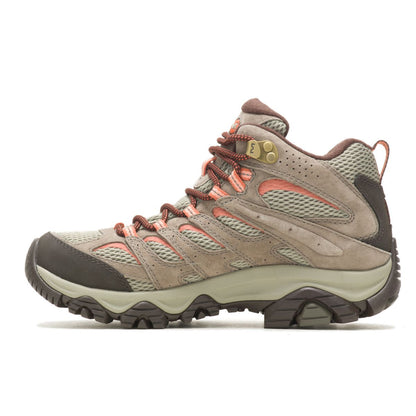 Womens Moab 3 Mid Waterproof Hiking Boots - Merrell Onsale