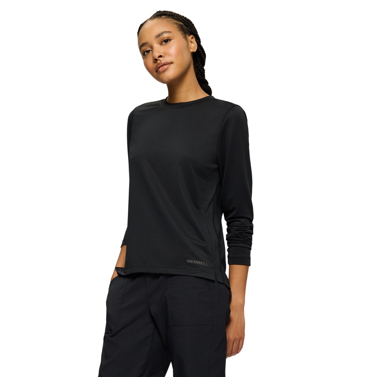 Women - Active Long Sleeve Tee - Long Sleeves - Merrell Discount
