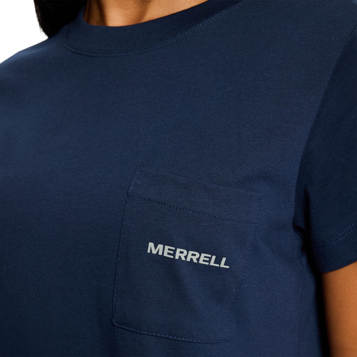 Women - Relaxed Pocket Short Sleeve Tee - Short Sleeves - Merrell On Sale