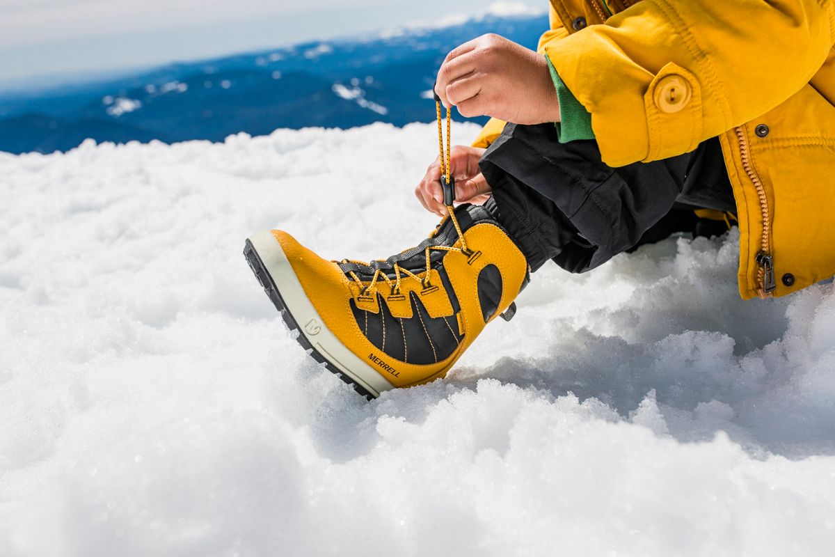 Big Kid - Snow Bank 4.0 Waterproof Boot - Boots - Merrell For Sale