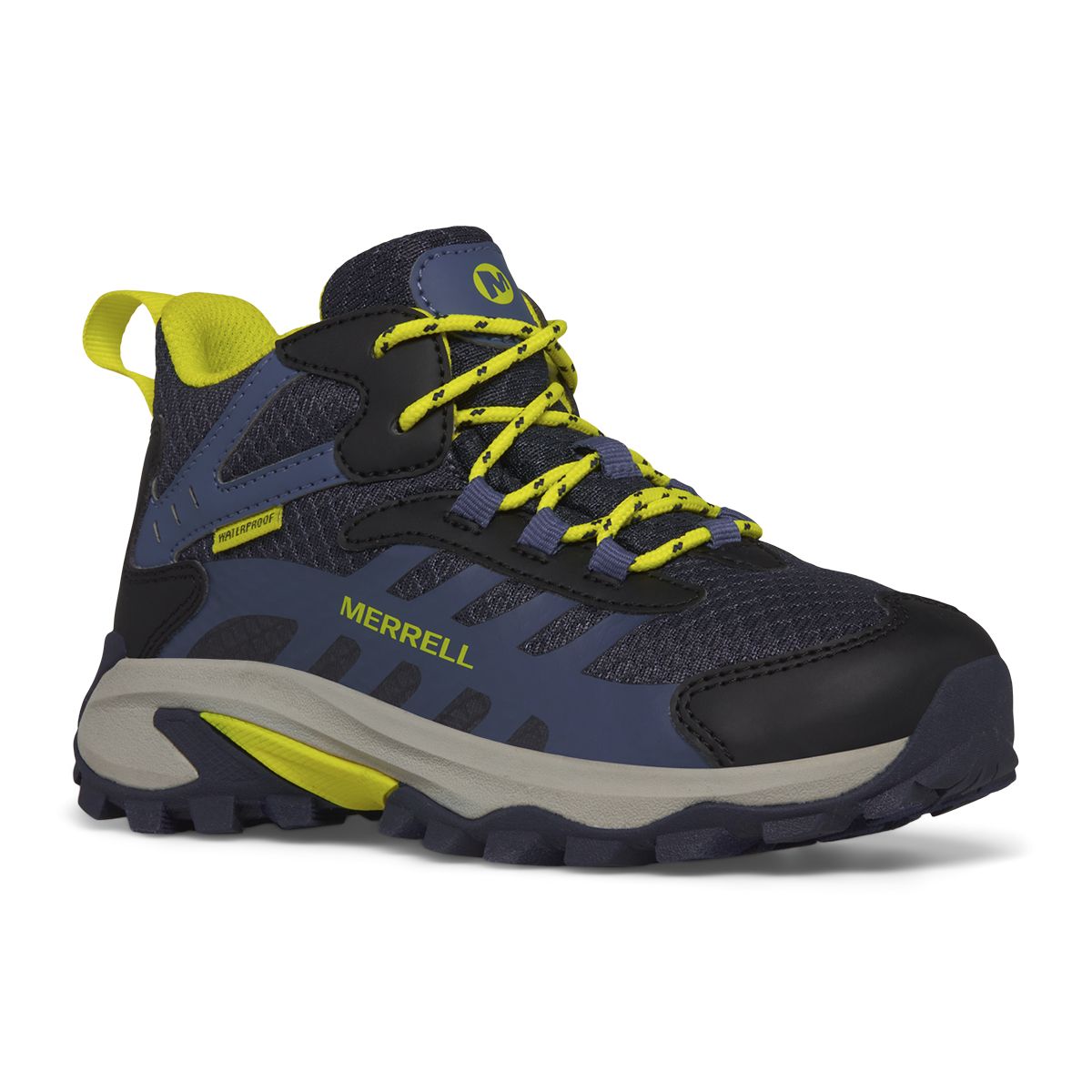 Kid - Moab Speed 2 Mid Waterproof - Athletics BK - Merrell For Sale