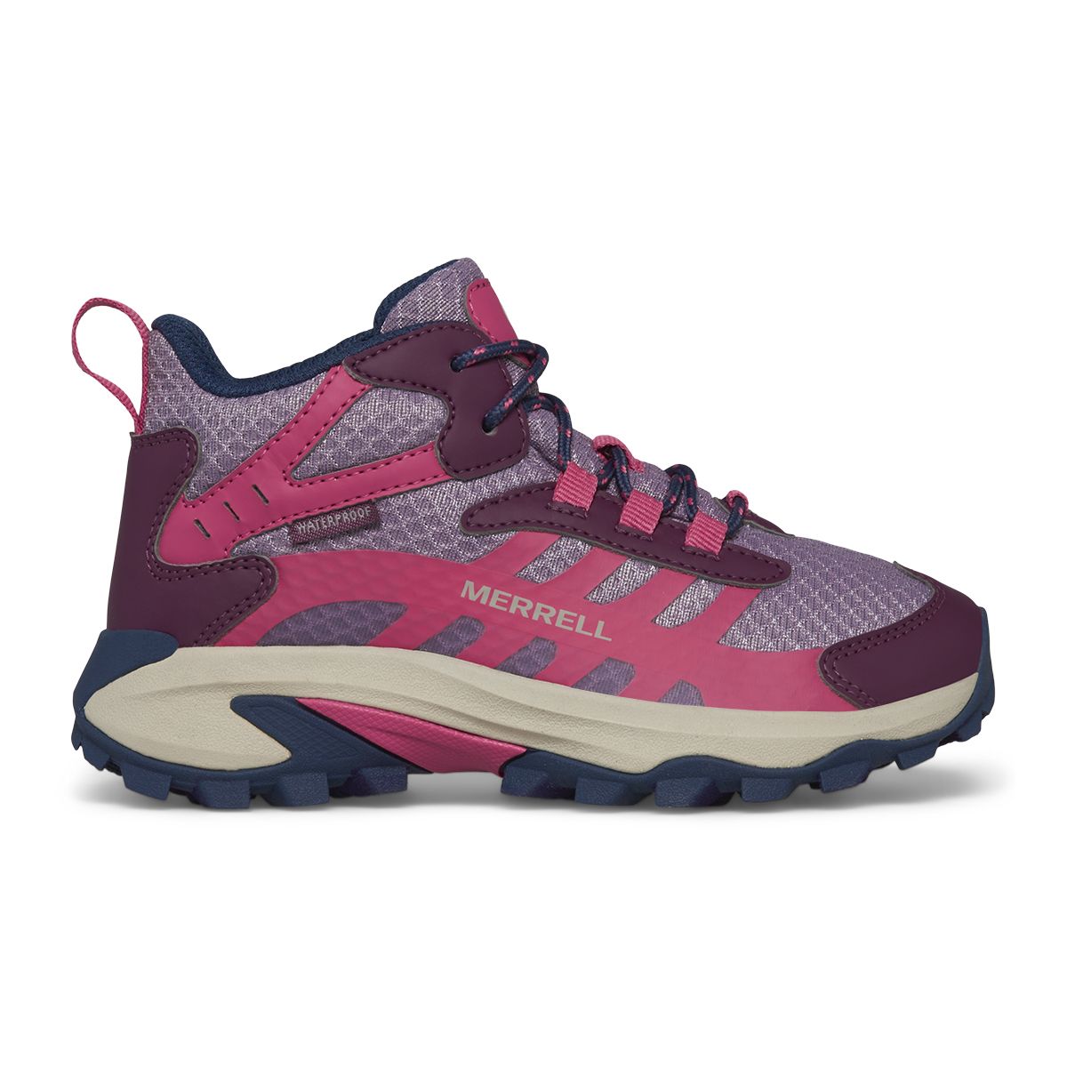 Kid - Moab Speed 2 Mid Waterproof - Athletics BK - Merrell US