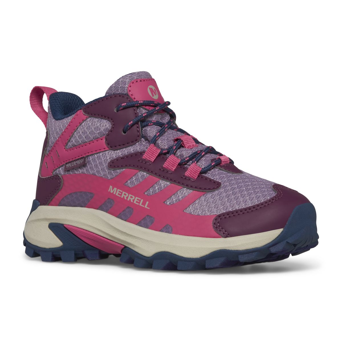 Kid - Moab Speed 2 Mid Waterproof - Athletics BK - Merrell US